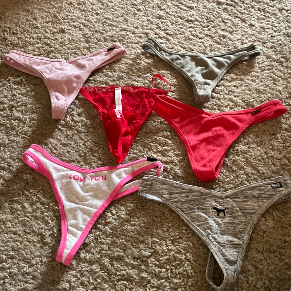 - NEW Six pairs PINK panties
